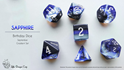 Little Dragon: Birthday Stone Dice: SEPTEMBER SAPPHIRE 