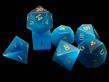 Little Dragon: Gemstone 7 Die Set: Blue Cats Eye - LD-CGBC []