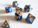 Little Dragon: Mini Dice - Sapphire in Sandstone  