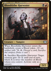 MTG: Innistrad: Crimson Vow 232: Bloodtithe Harvester