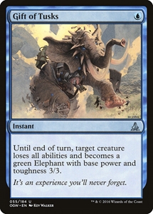 MTG: Oath of the Gatewatch 055: Gift of Tusks