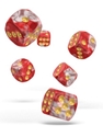 Oakie Doakie 12D6 16MM Dice: Gemidice Red Dky 