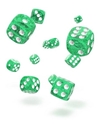 Oakie Doakie 36D6 12MM Dice: Speckled Green 