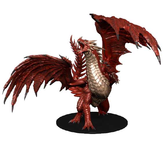 Wizkids - Pathfinder Battles: Dungeons Deep- Gargantuan Red Dragon # ...