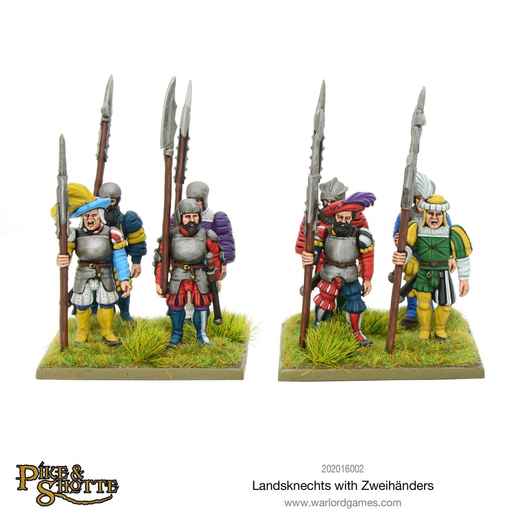 Warlord Games - Pike & Shotte: Italian Wars 1494-1559: Landsknecht