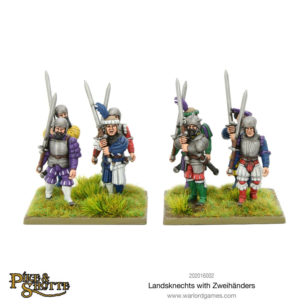 Warlord Games - Pike & Shotte: Italian Wars 1494-1559: Landsknecht