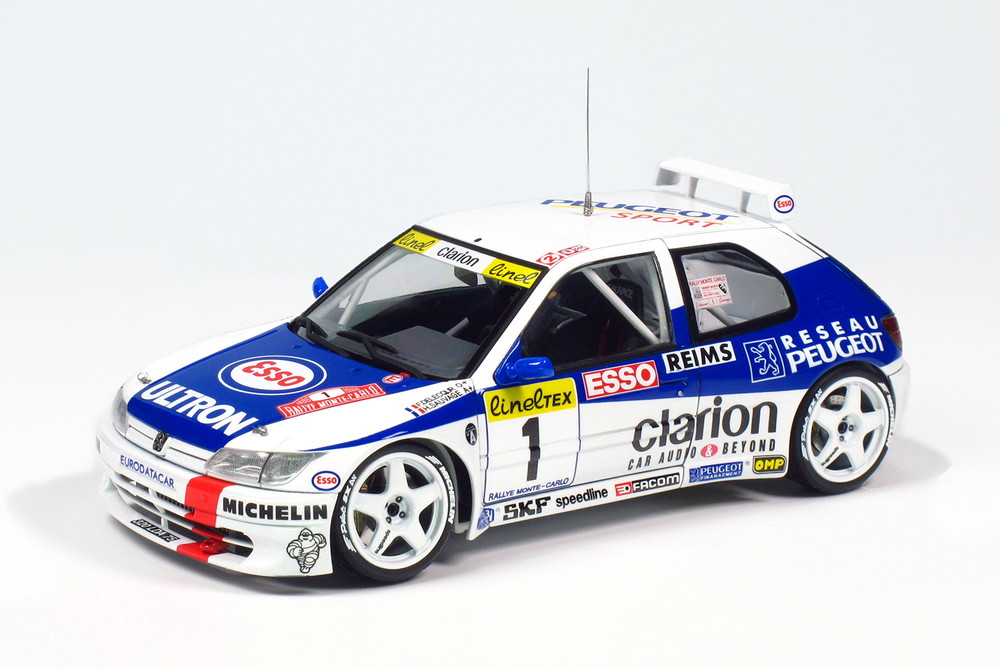 Platz - Platz NuNu 1/24: Peugeot 306 Maxi 1996 Monte Carlo Rally