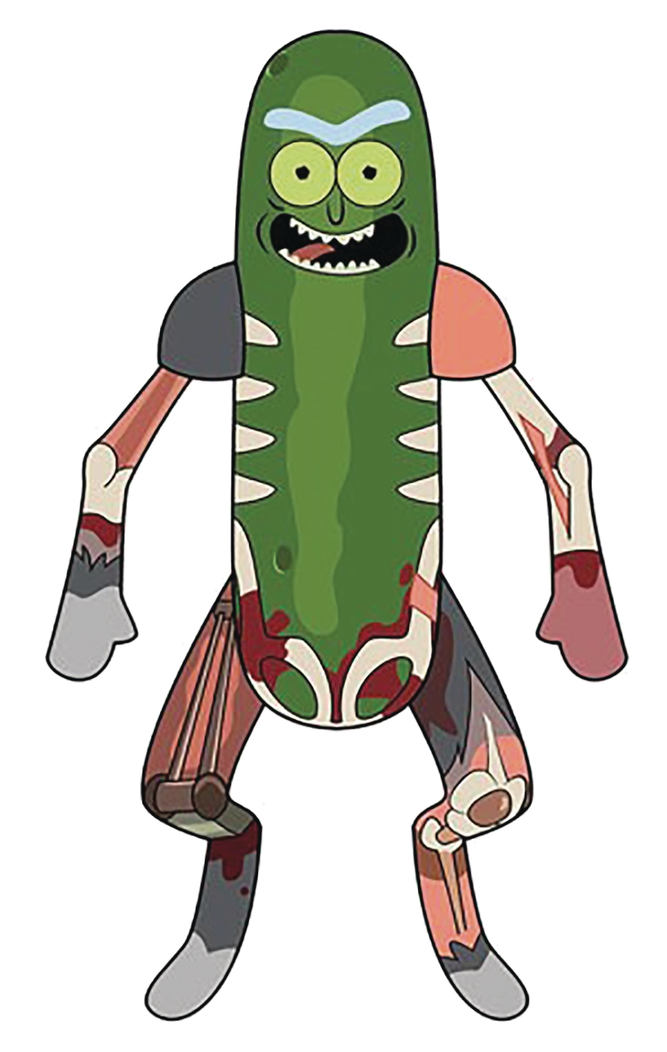 pickle rick rat suit plush