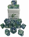 Role 4 Initiative: Polyhedral 15 Dice Set: Diffusion Neptunes Treasure [Arch/ Balanced] 