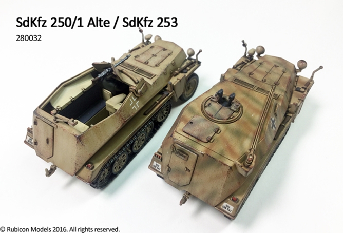 Rubicon Models - Rubicon Models (1/56 scale 28mm): SdKfz 250/1