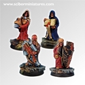 Scibor Monstrous Miniatures: Servants Set (4) 