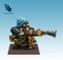 Spellcrow Miniatures: Gnome with Big Gun 