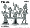 Star Trek Adventures: Klingon Warband (Miniatures) 