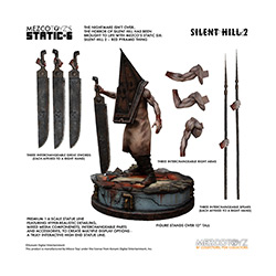 Mezco Toyz - Static Six: Silent Hill 2: Red Pyramid Thing #YMZ14030 ...