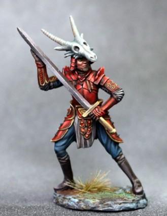 Dark Sword Miniatures Stephanie Law Masterworks Male Warrior With Bastard Sword Dsm7626