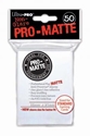 Ultra Pro: Pro-Matte Sleeves (50): WHITE 