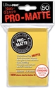 Ultra Pro: Pro-Matte Sleeves (50): YELLOW 