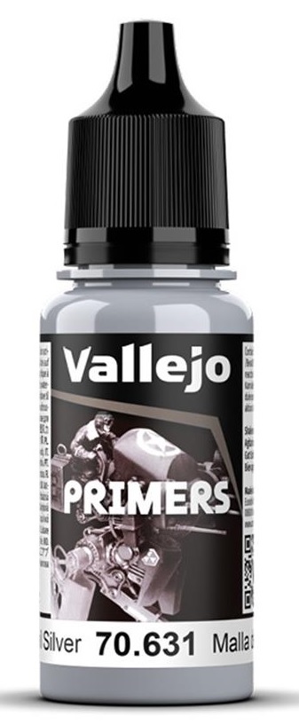 Vallejo - Vallejo Surface Primer (18ml): Chainmail Silver Surface