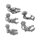 Wargame Exclusive: Orks: CYBORG CONVERSION BITS BIONIC FIST ARM (5U) (RIGHT) 