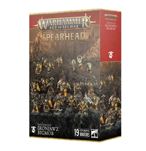 Warhammer Age of Sigmar: Orruk Warclans: Spearhead: Ironjawz Bigmob