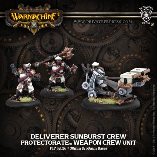 Warmachine: Menoth (32026): Deliverer Sunburst Crew