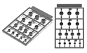 Wave: Option System - Z VERNIER 1 - Mecha Conicle Exhaust Thrusters Enhancement, Small 