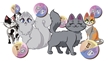 Way Too Many Gray Cats - GIR11001 [694536788749]