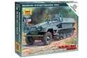 Zvezda Military 1/100 Scale: Snap Kit: German Sd.Kfz.251/1 Ausf.B 