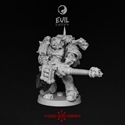 Evil Craft: Miniatures: Chaos Autocannon Gunner No. I  