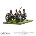 Black Powder Napoleonic Wars: Napoleonic French Imperial Guard Foot Artillery laying 6-pdr 